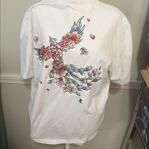 Floral Bird Graphic Tee